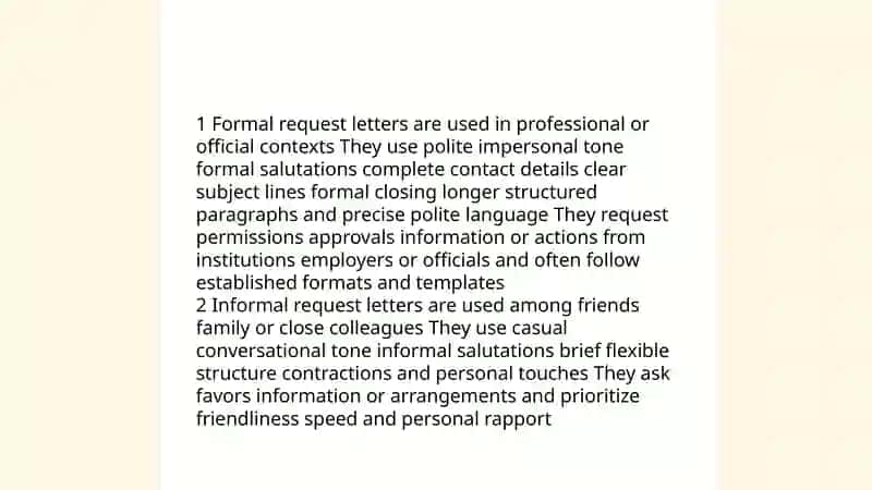 Request Letter 4