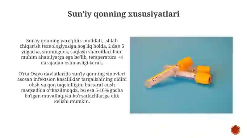 Qon depolari. Limfa. Qon o'rnini bosuvchi suyuqliklar fiziologiyasi 4
