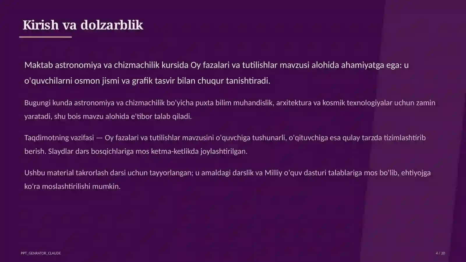Oy fazalari va tutilishlar (9-sinf) 4