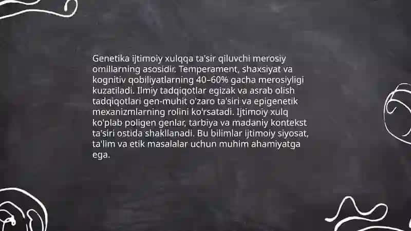 Insonning bioishtimoiy mohiyati 4