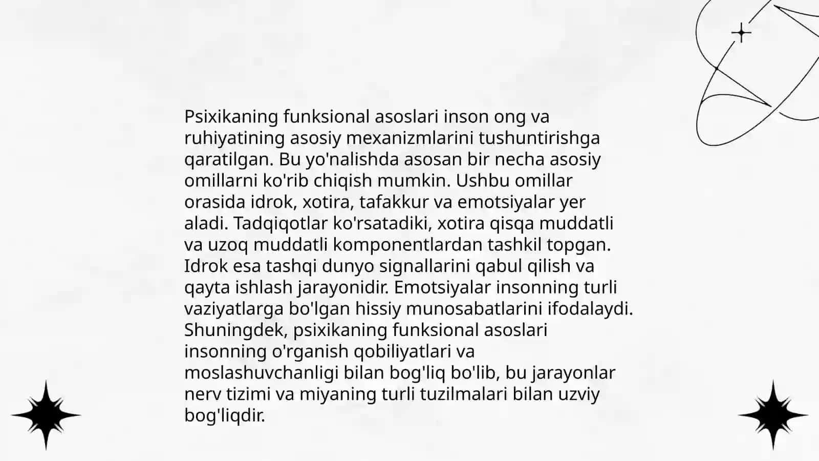Psixologiyaning reflektorlik xarakteri 4