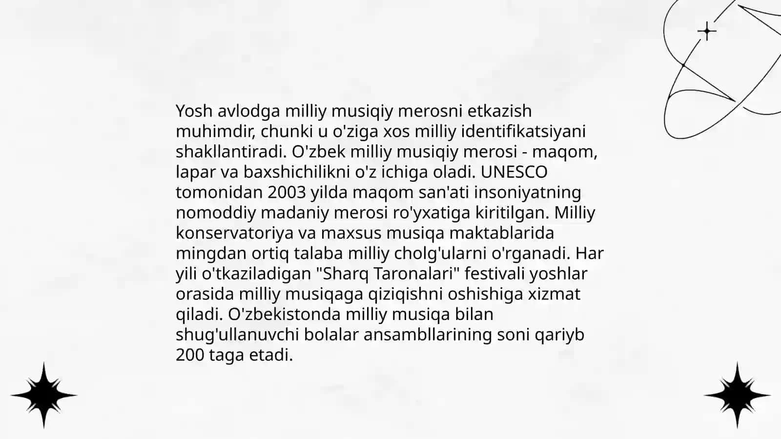 "Madaniyat markazlarida o'zbek milliy an'analari targ'iboti" 4