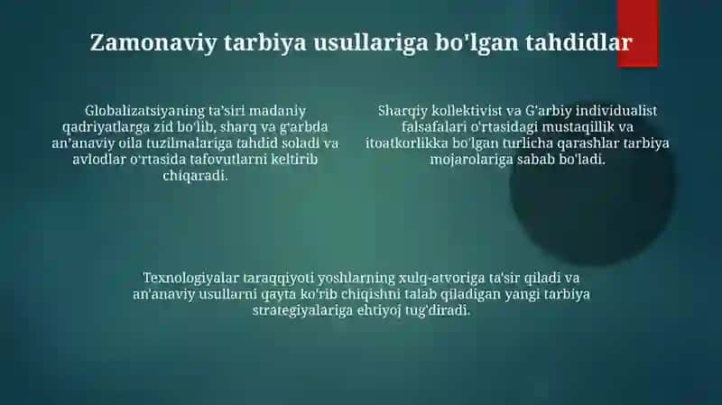 Sharq va g'arb mutaffakirlarining yosh avlodni tarbiyalashga oid qarashlari 4