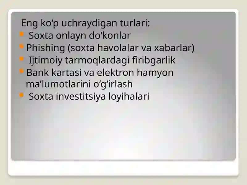 INTERNETDAGI FIRIBGARLIKNING HUQUQIY ASOSLARI 4