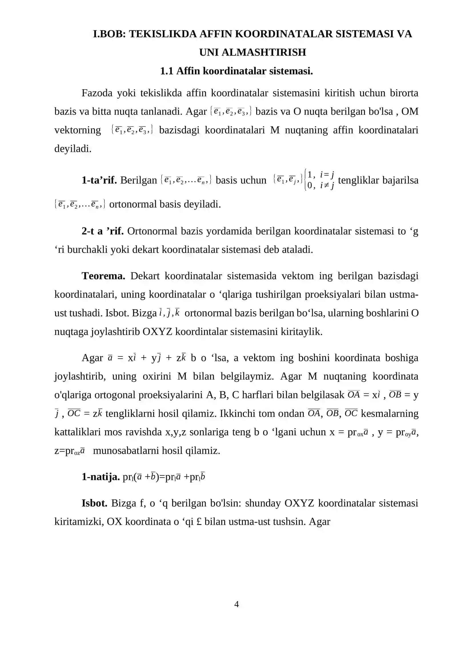 ANALITIK GEOMETRIYA 4