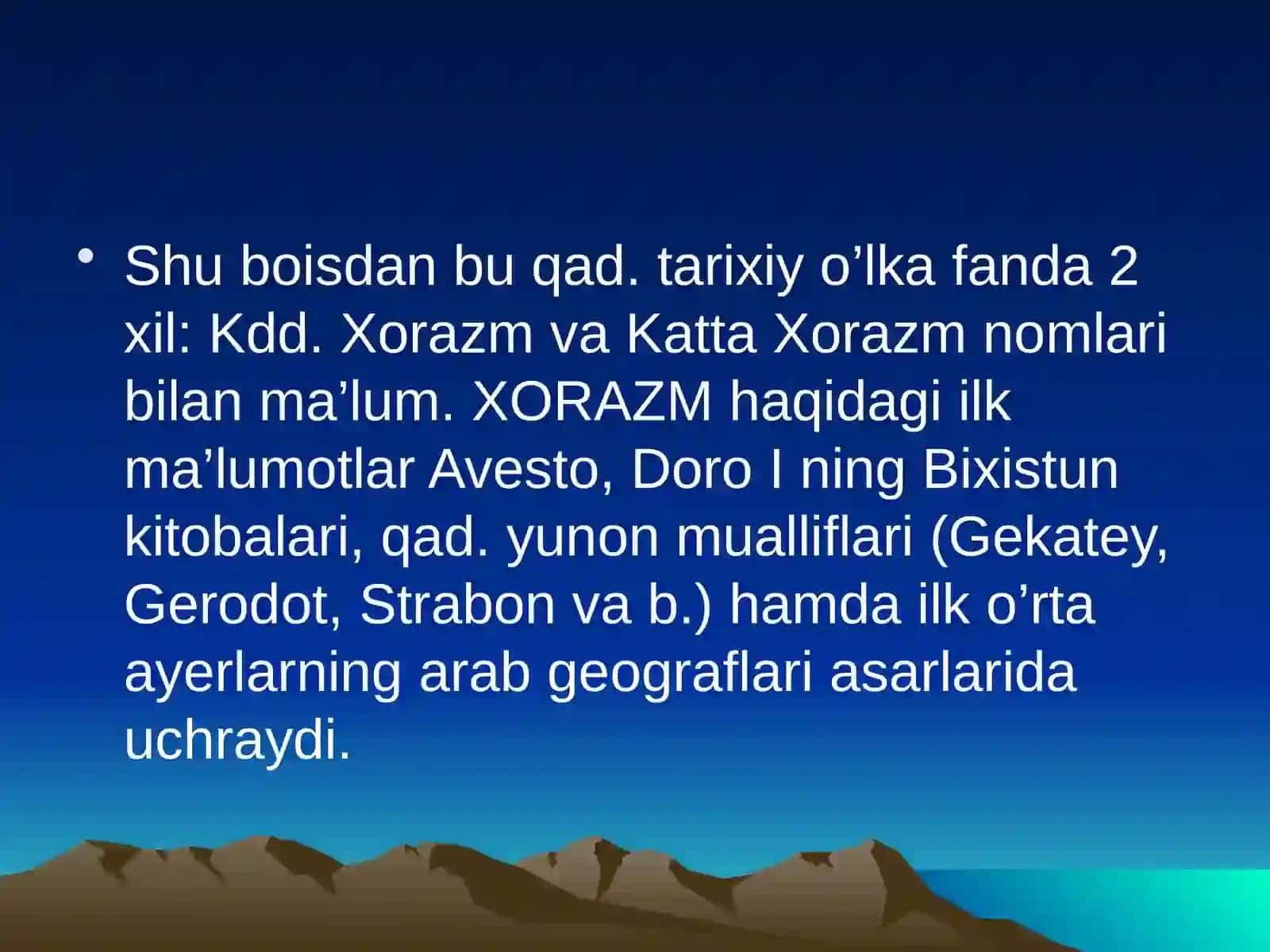 Qadimgi  Xorazm 4