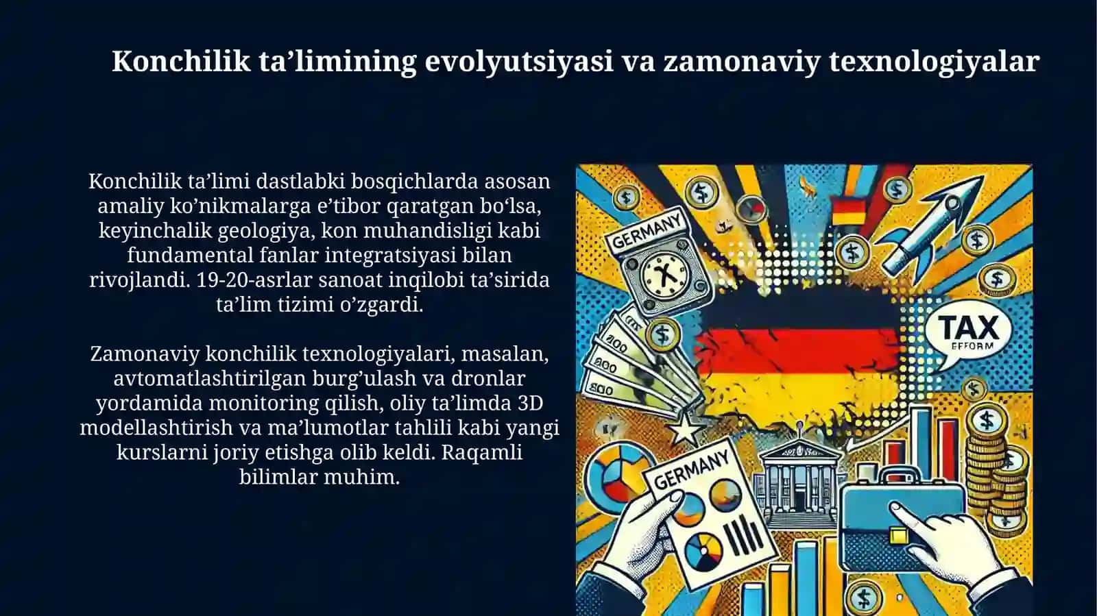 Konchilik sanoatida oliy taʼlim islohotlarining zarurati 4
