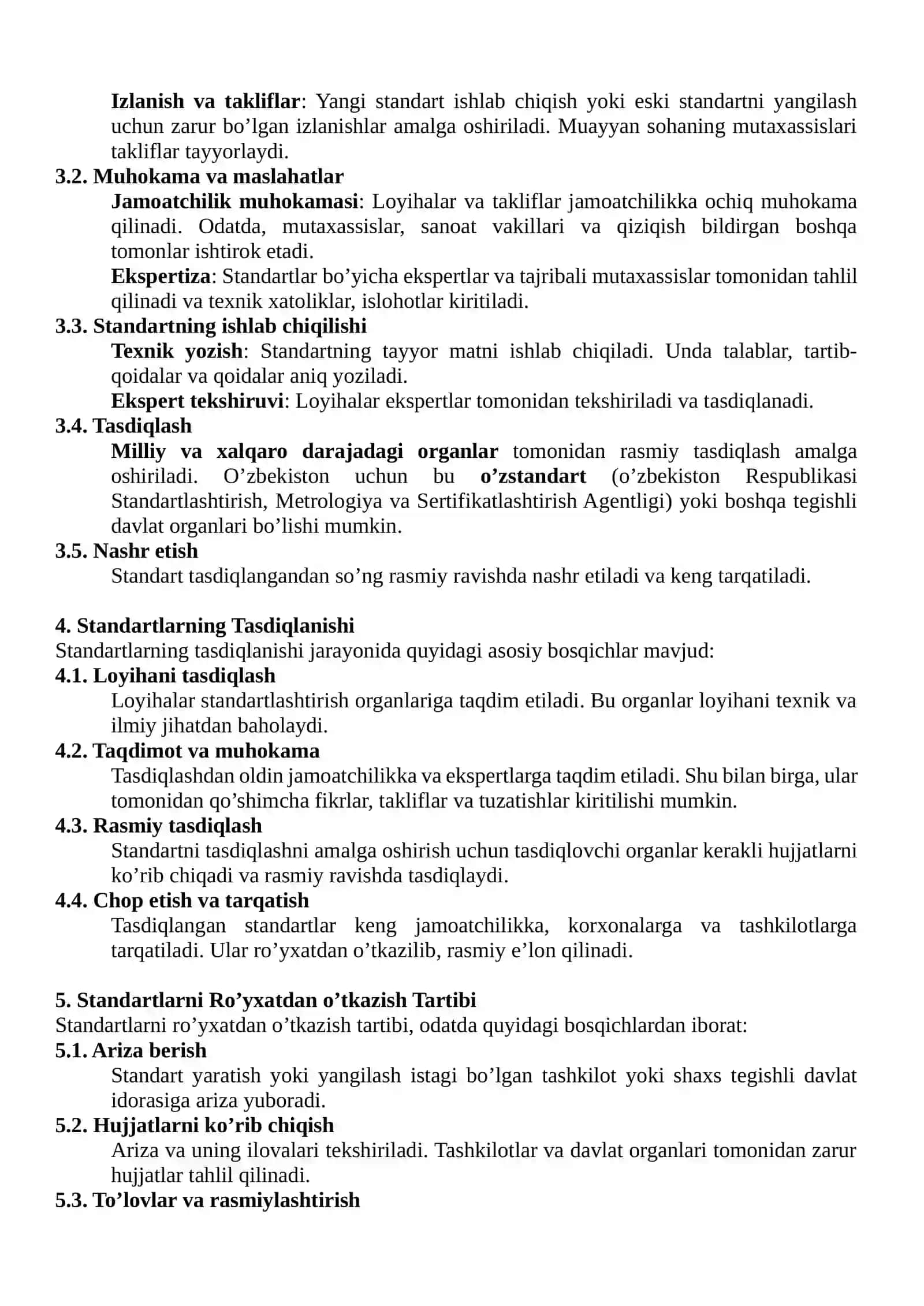 Standartlar 4