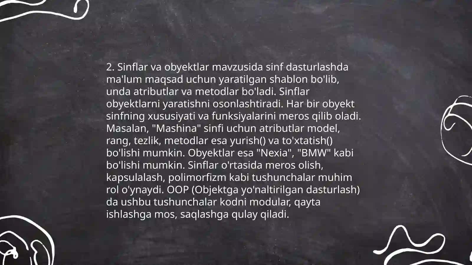 Java dasturlashda Mar 4
