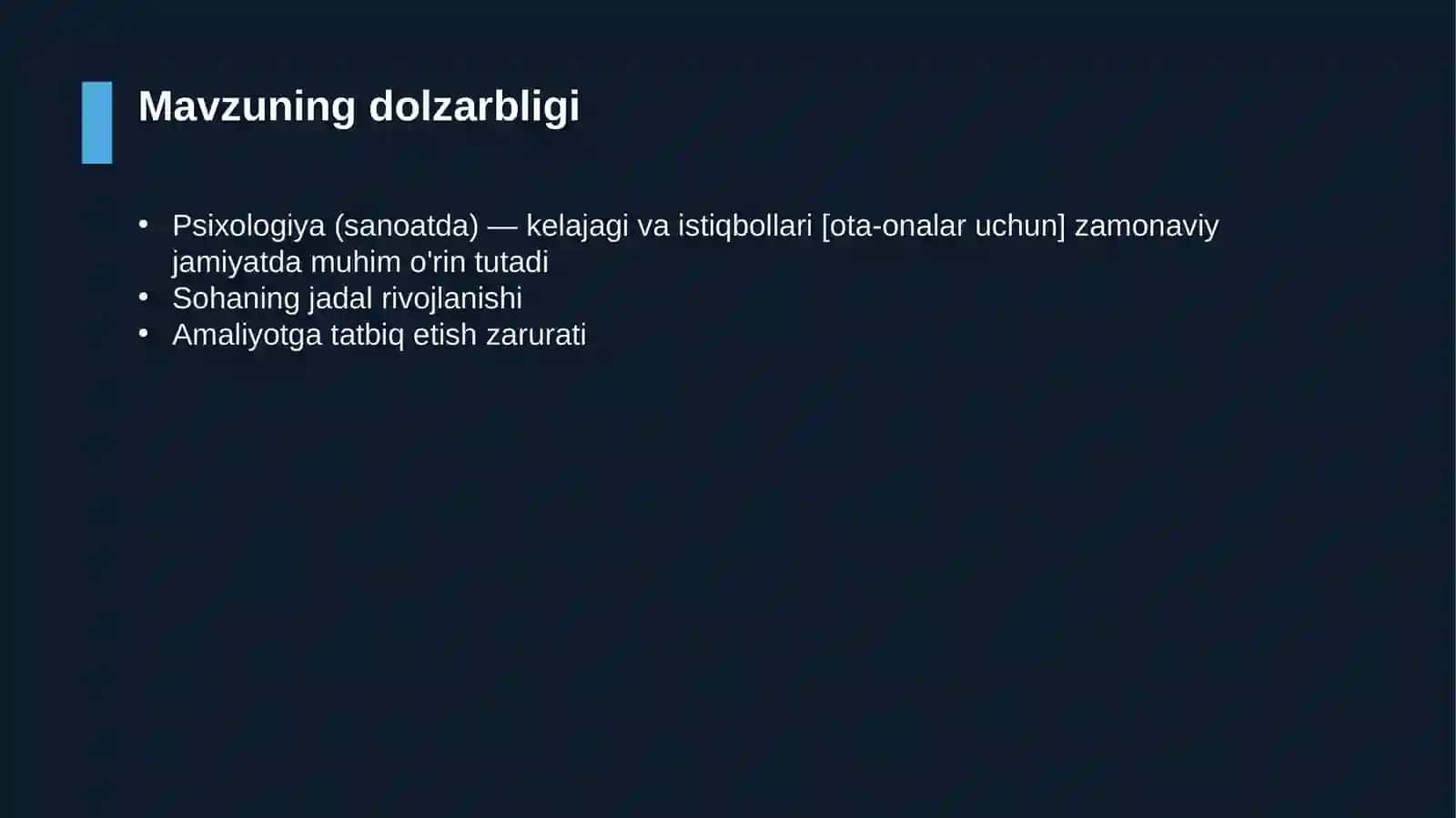 Psixologiya (sanoatda) — kelajagi va istiqbollari [ota-onalar uchun] 4