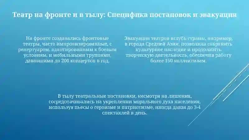Развитие драматургии в годы Великой Отечественной войны 4