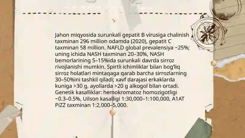 Jigar serrozi etiopatogenezi kilinik korinishlari va diagnostikasi 4