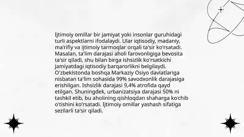 Tavakkalchilikni vujudga kelish sabablari 4