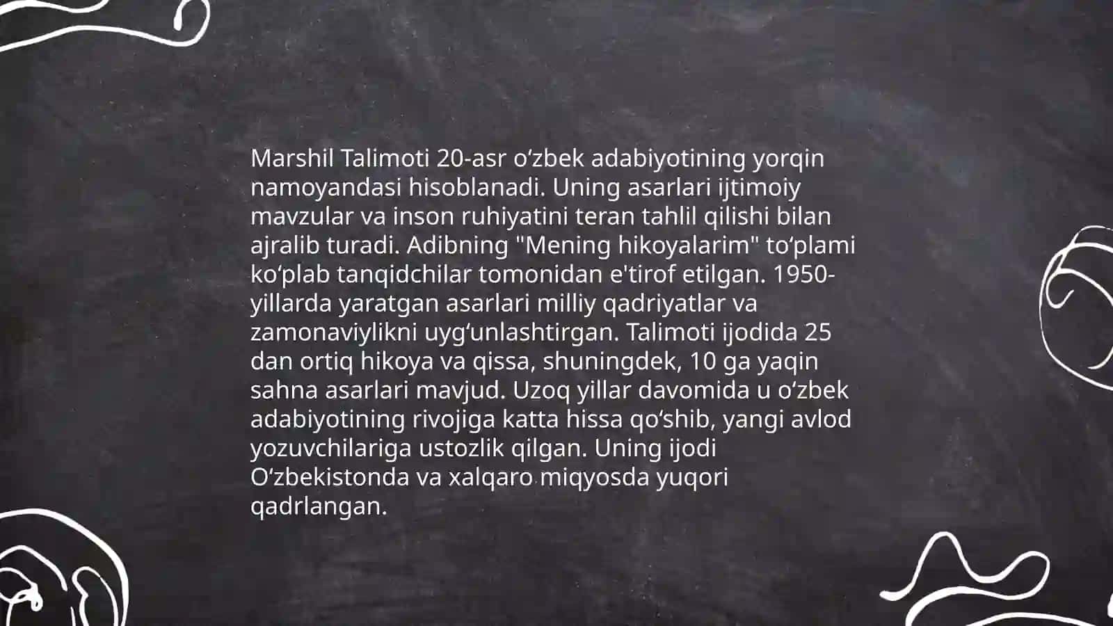 A.Marshil Talimoti 4