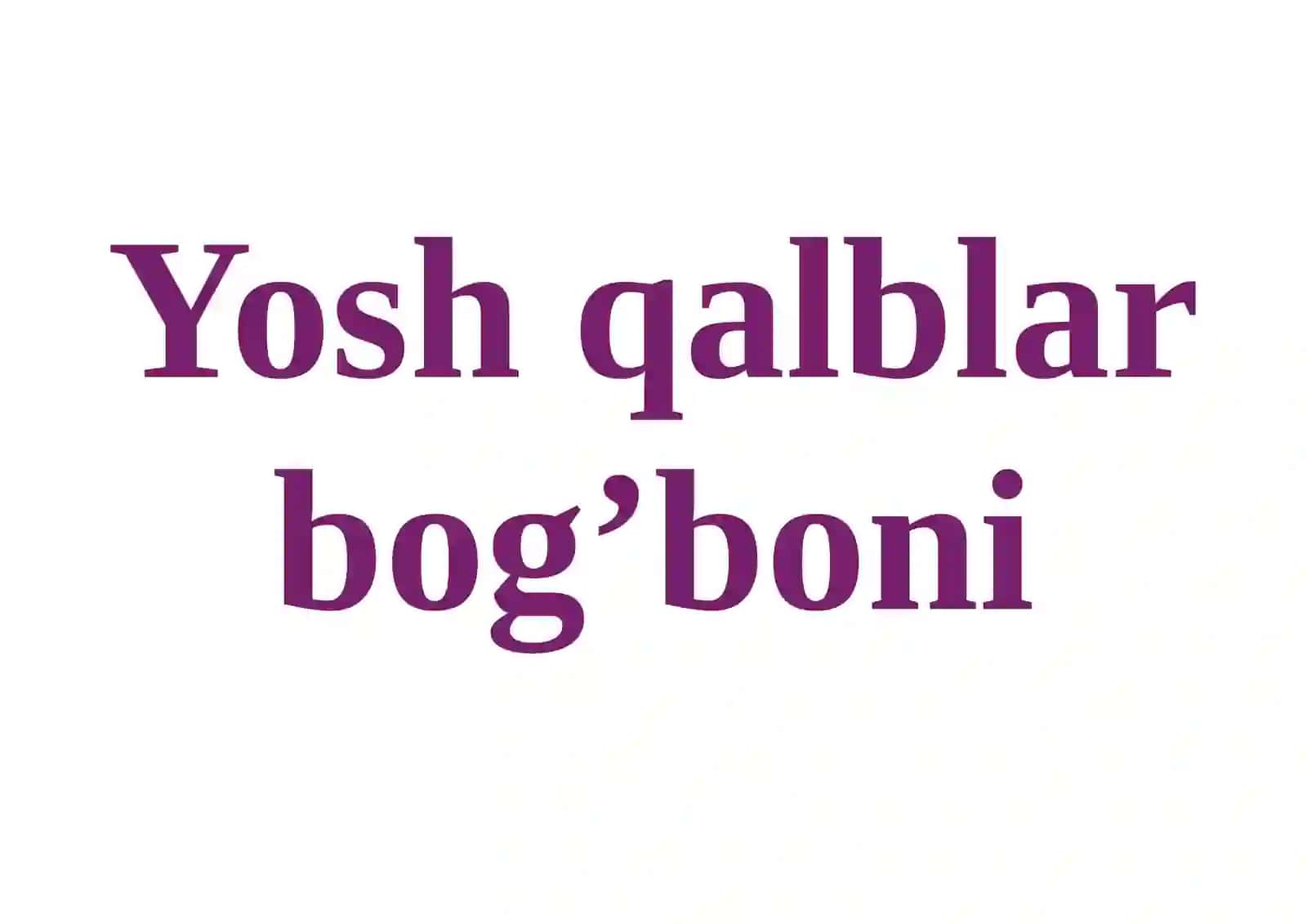 USTOZ Men Uchun Ikkinchi Ona Yosh qalblar bog’boni 4