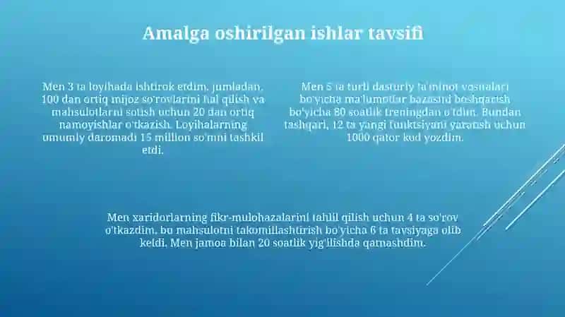 Amaliyot hisoboti 4