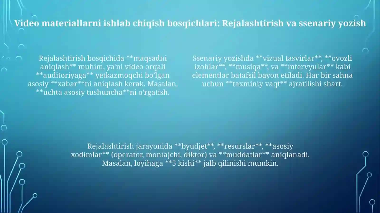 Talimresurslariniishlabchiqishdavideomateriallarigaishlovberish 4