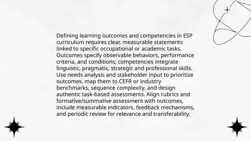 ESP curriculum 4