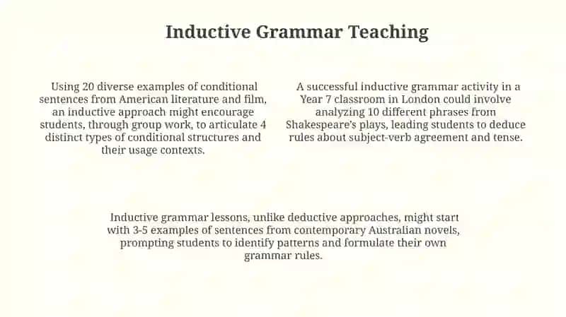 Methods of teaching grammar 4