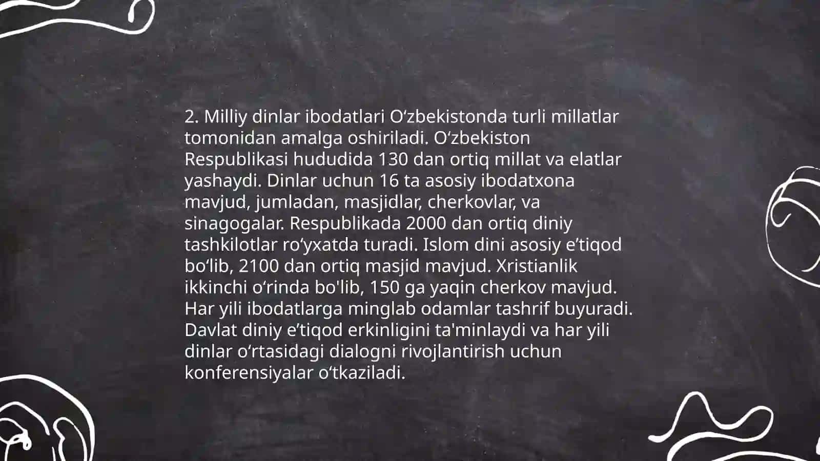 Milliy dinlar tarixi 4
