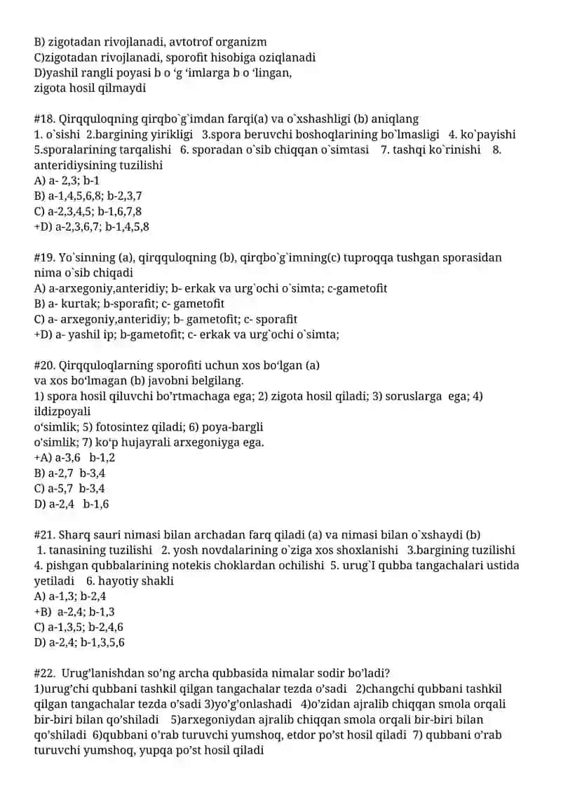 Pigmentlar va ularning beradigan rangini to'g'ri belgilang 4