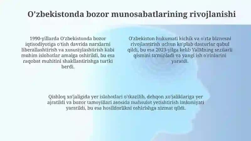 Iqtisodiy islohotlar va xususiy mulkning shakllanishi 4