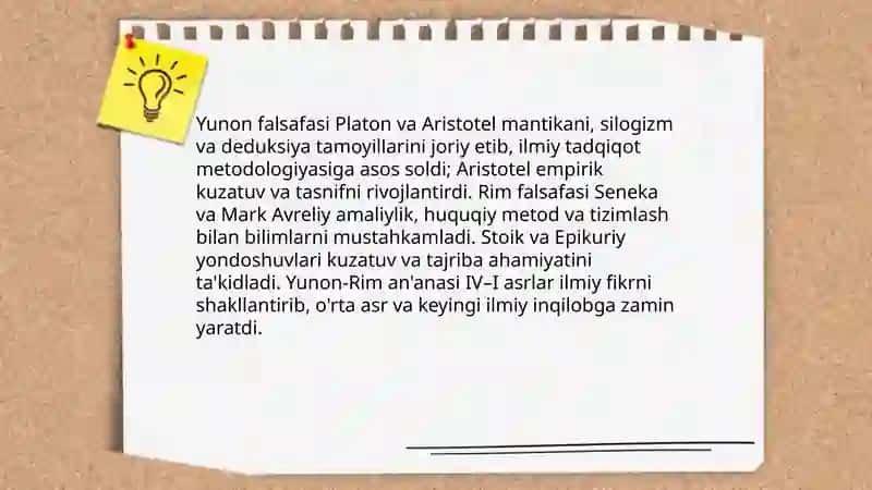 Ilmiy tadqiqot metodologiya fanining rivojlanish tarixi 4