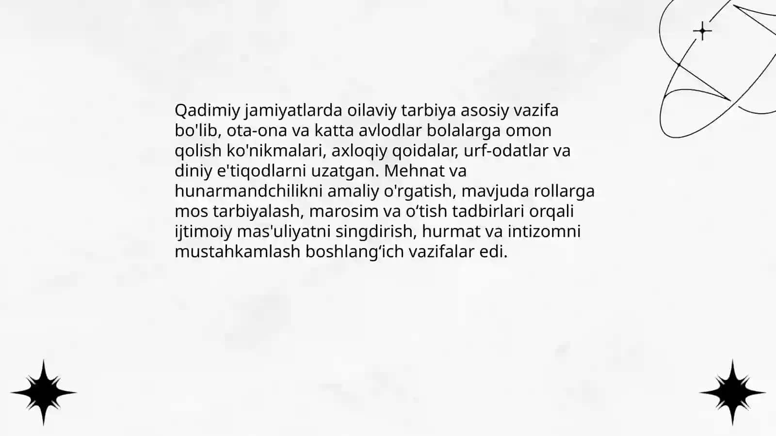 Eng qadimgi pedagogik manbalar va arxeologik dalillar 4