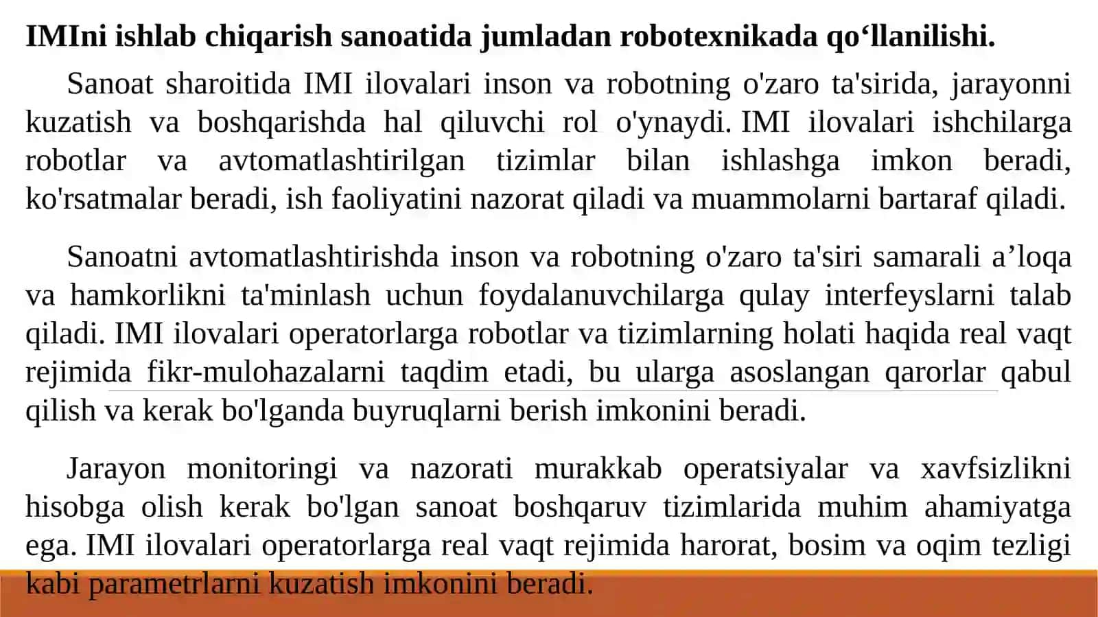 IMIqo‘llanilishsohalari 4