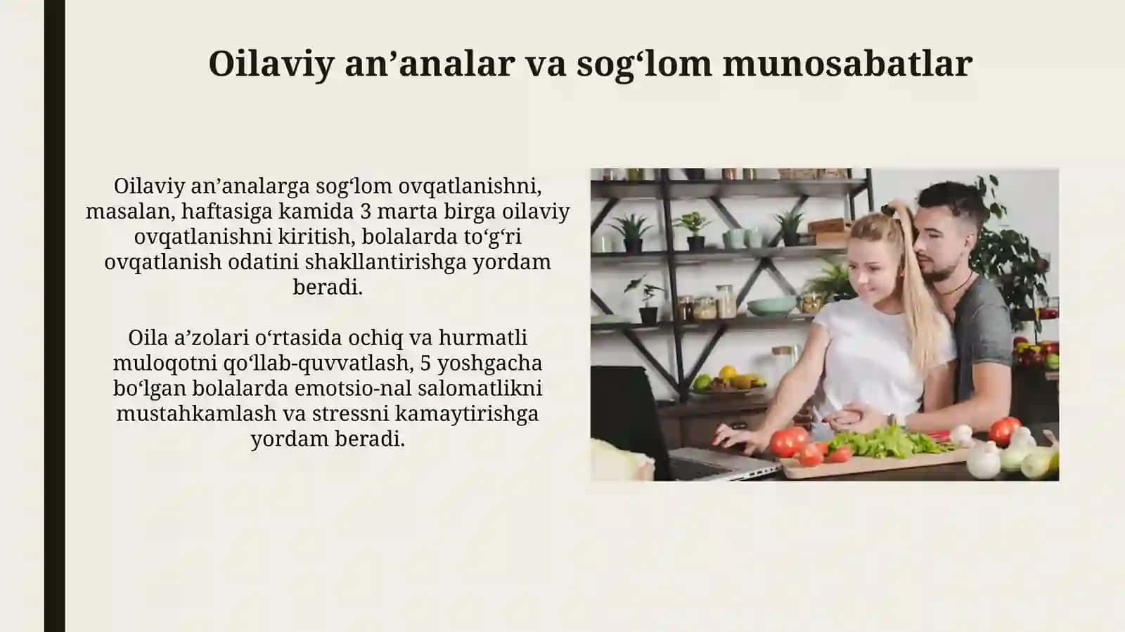 Sog’lom turmush tarzi madaniyatini shakillantirish usullari 4