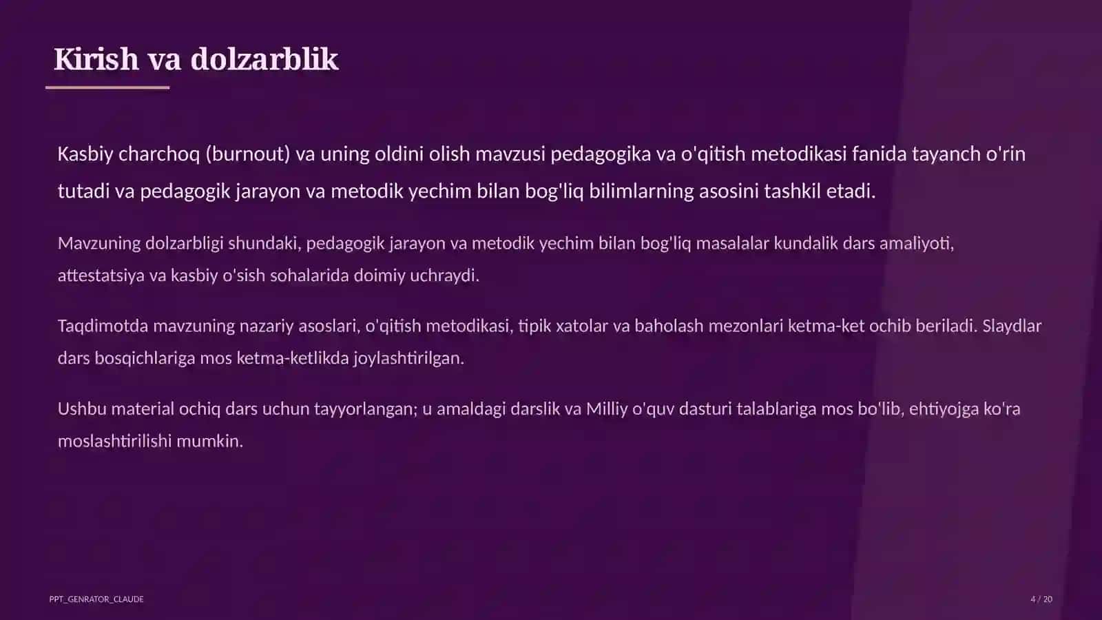 Kasbiy charchoq (burnout) va uning oldini olish 4