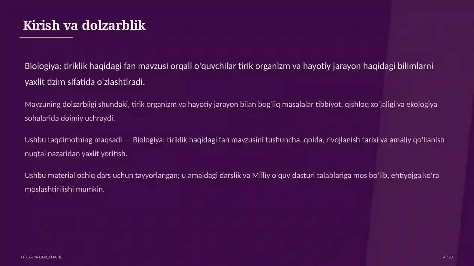 Biologiya: tiriklik haqidagi fan (5-sinf) 4