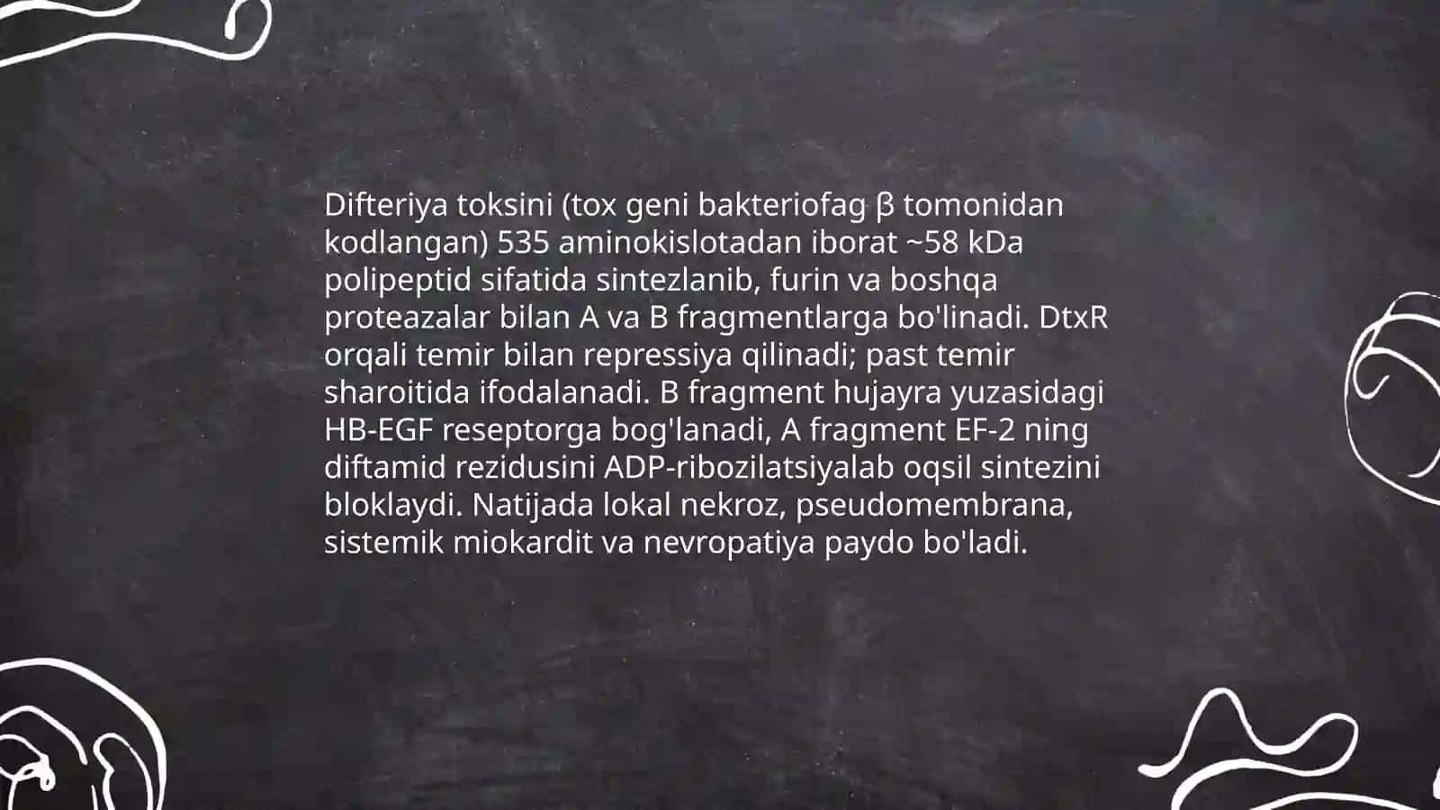 Difteriya kasalligining kelib chiqish sabablari va asoratlari 4