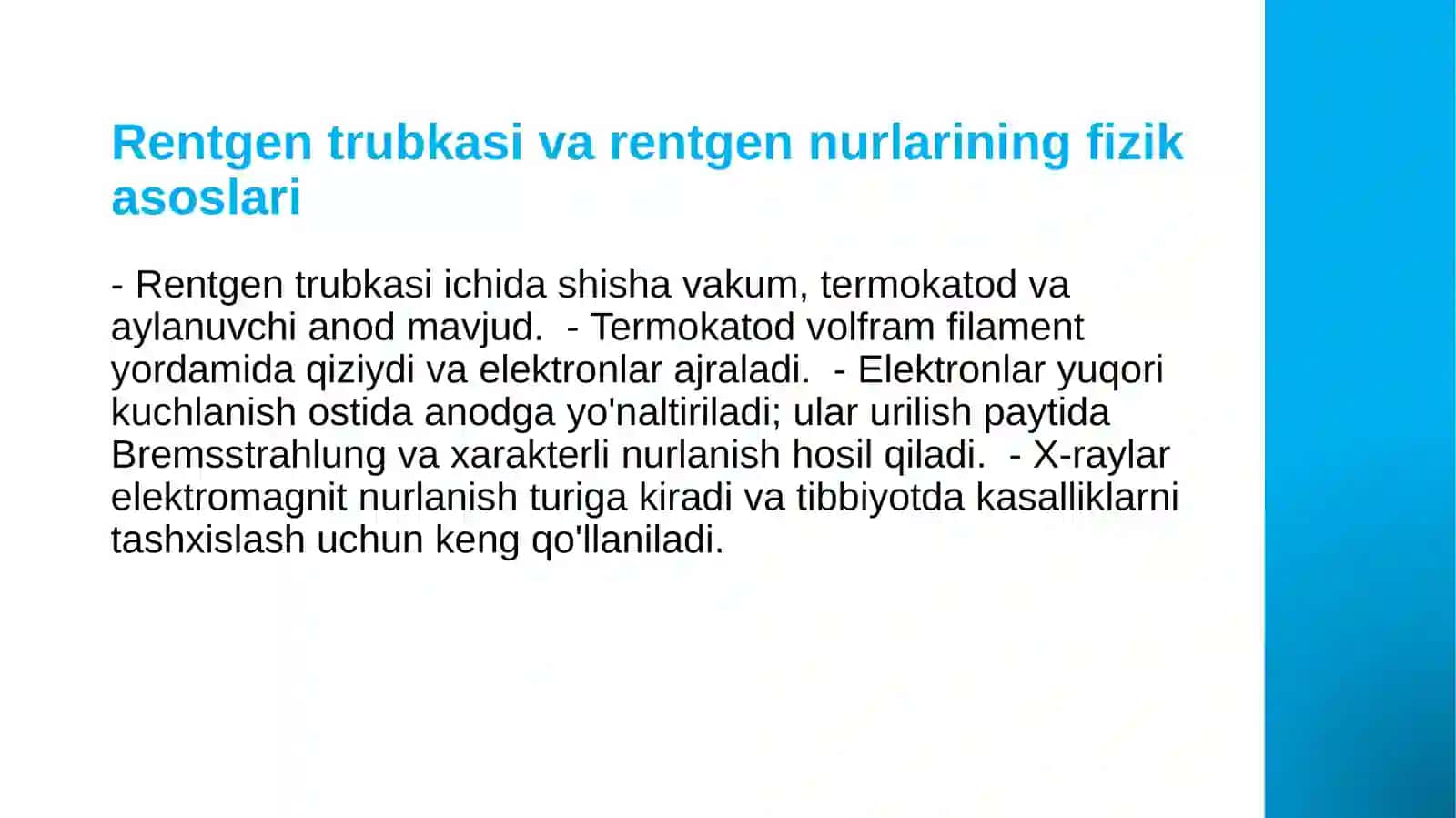 Tibbiy radiologiya 4