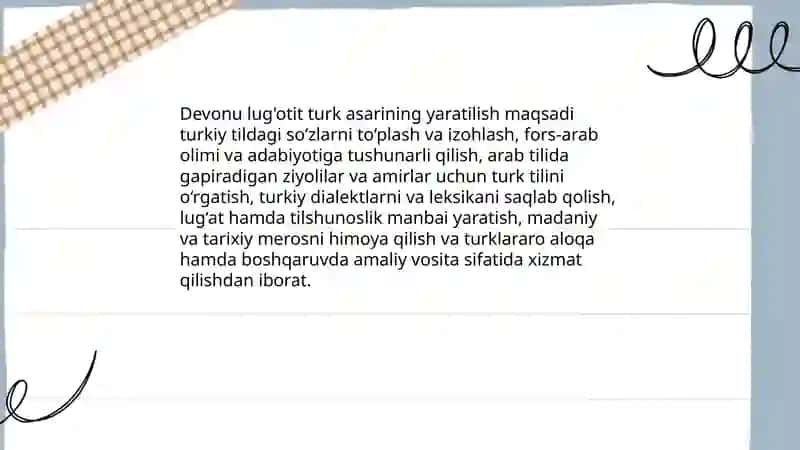 "Devonu lug'otit turk" asarı 4