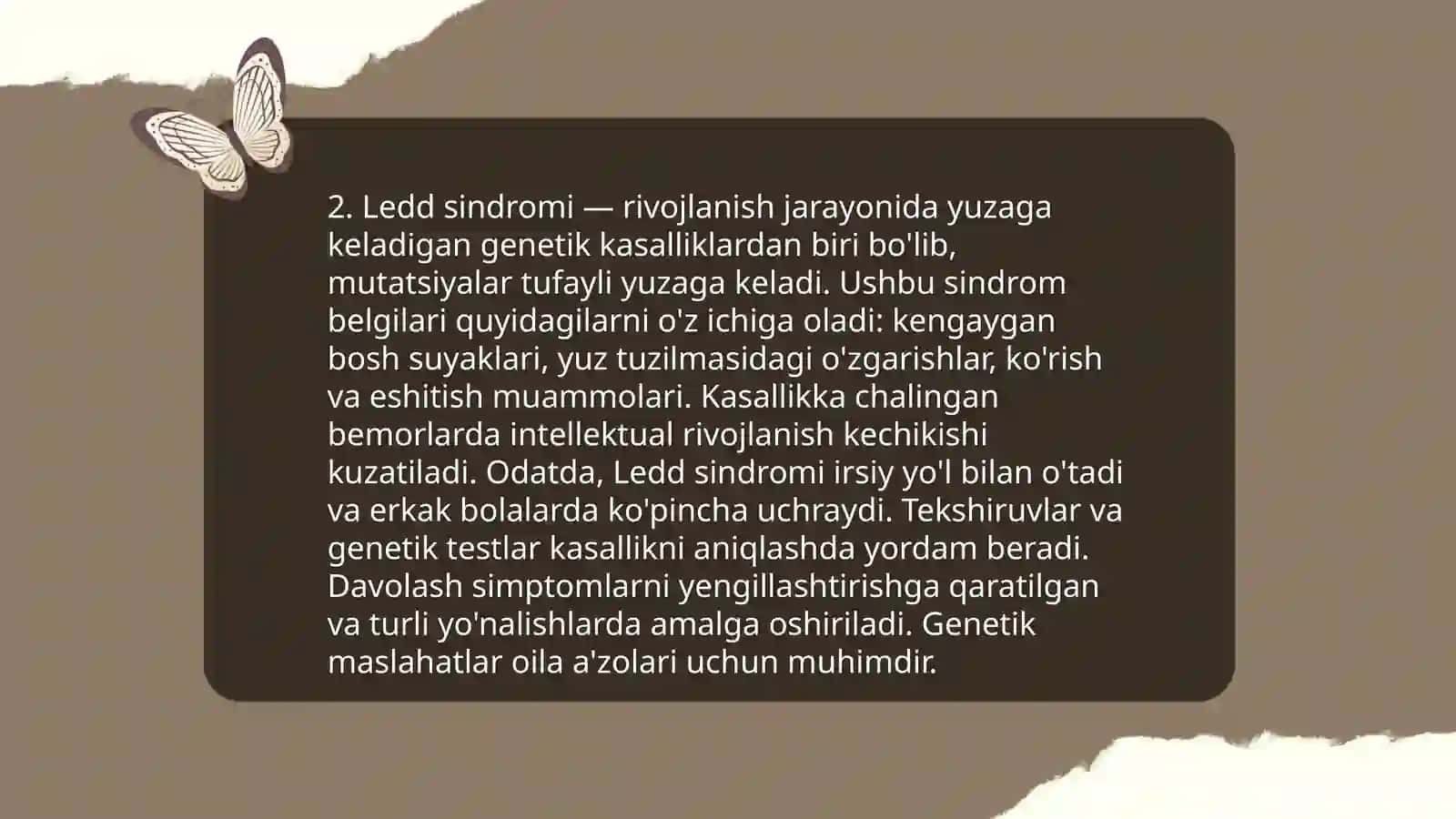 Ledd sindromi 4