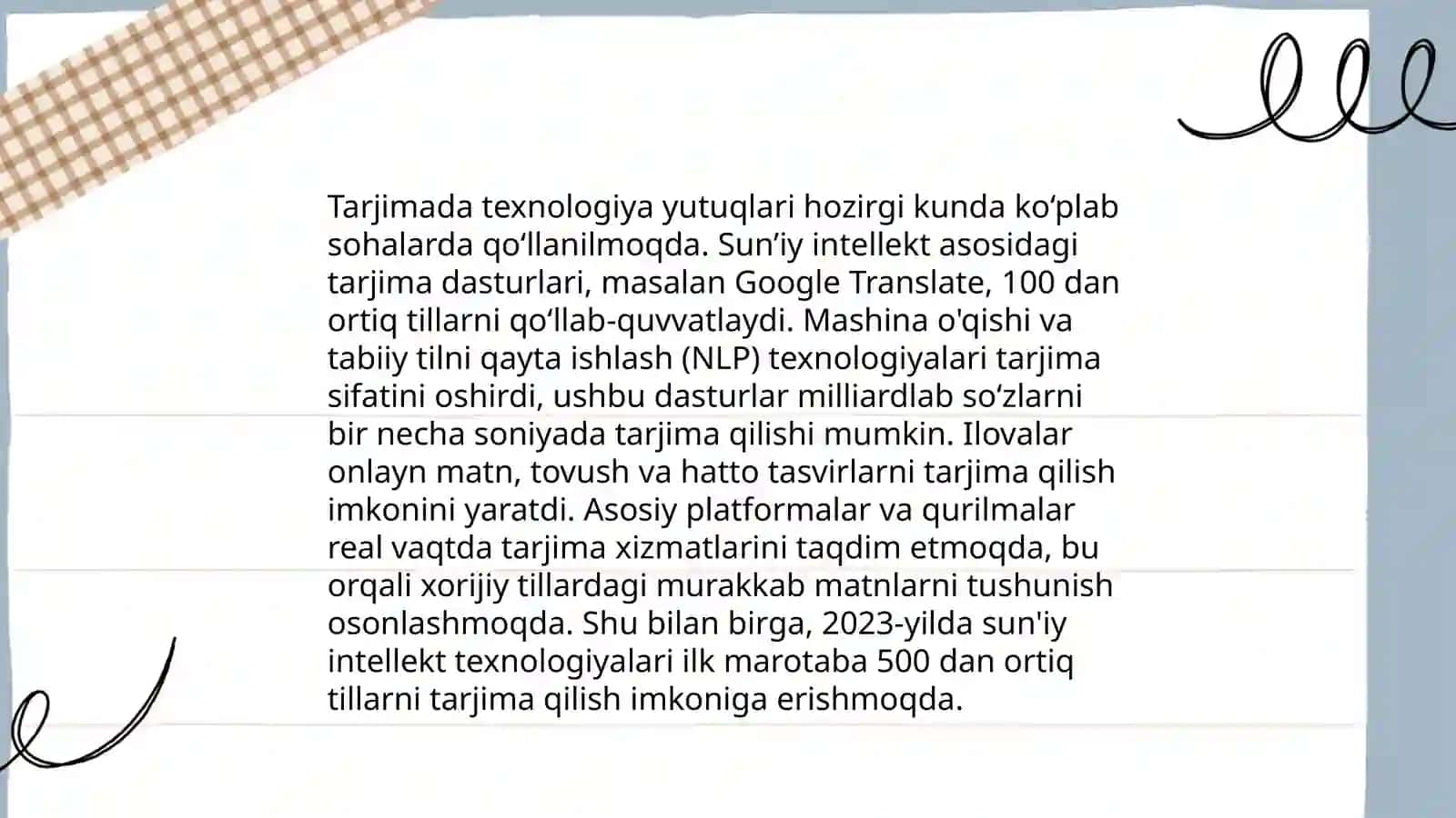 Mening kelajakdagi kasbim tarjimon 4