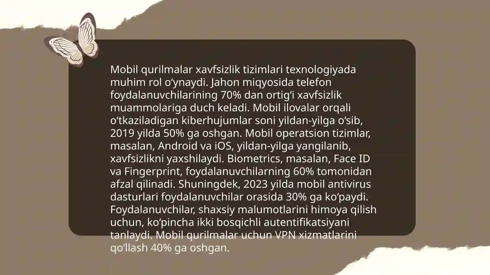 Mobil qurilmalar kamerasi va suratga olish imkoniyatlari 4