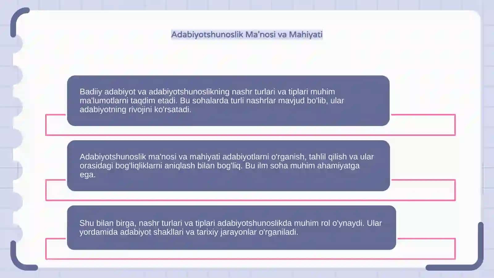 Badiiy adabiyot va adabiyotshunoslikka oid nashr turlari va tiplari 4