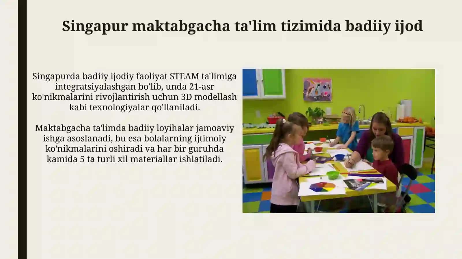 Maktabgacha ta'limda badiiy-ijodiy faoliyatlar 4