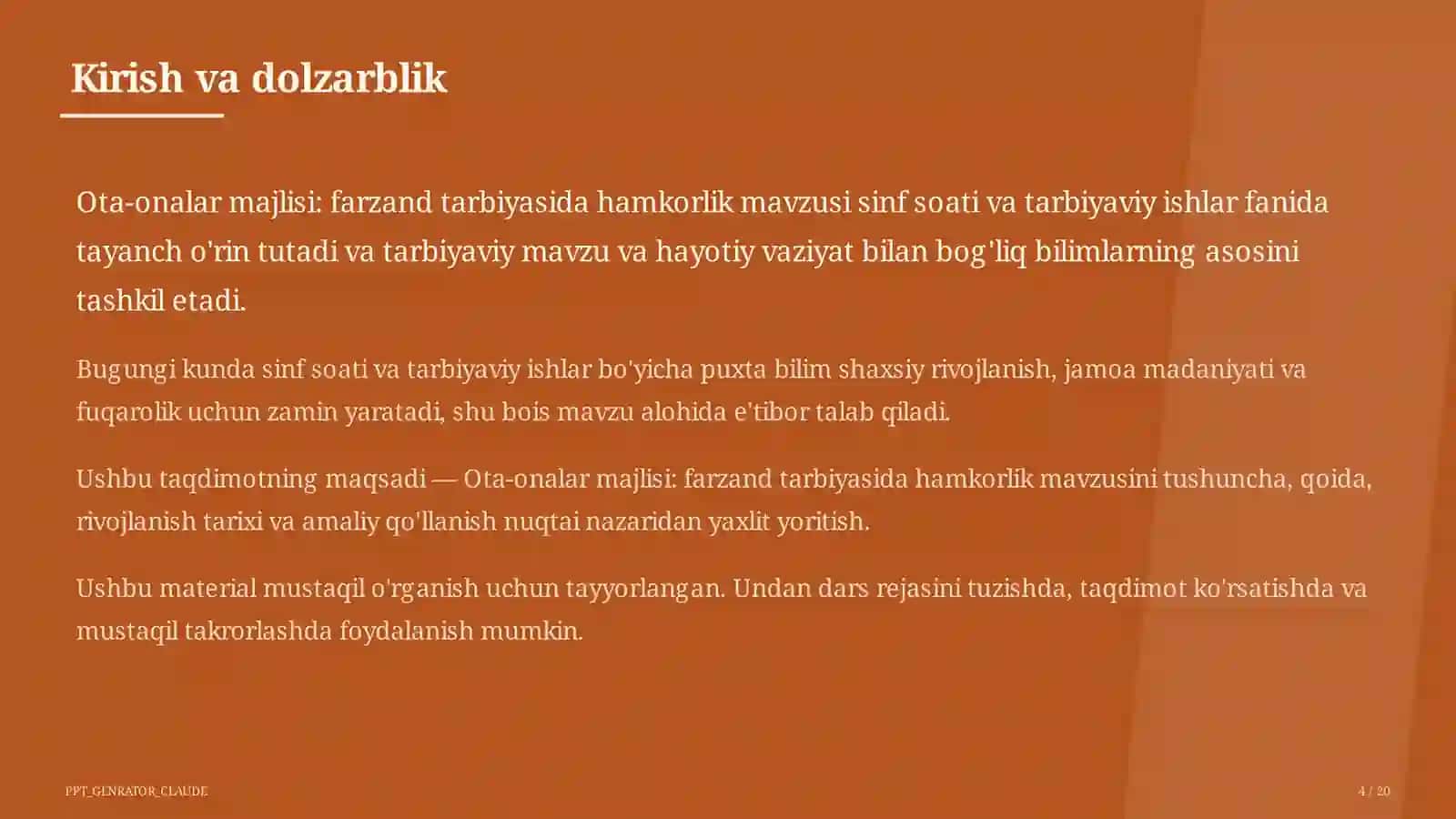 Ota-onalar majlisi: farzand tarbiyasida hamkorlik 4