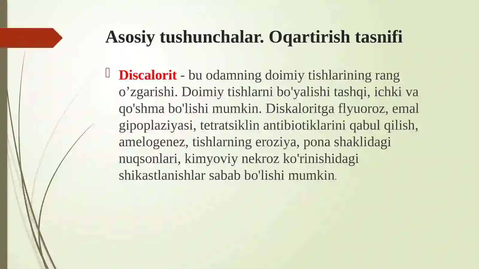 Tishlarni oqartirish. Ko’rsatma va qarshi ko’rsatma. Qo’llash uslublari 4