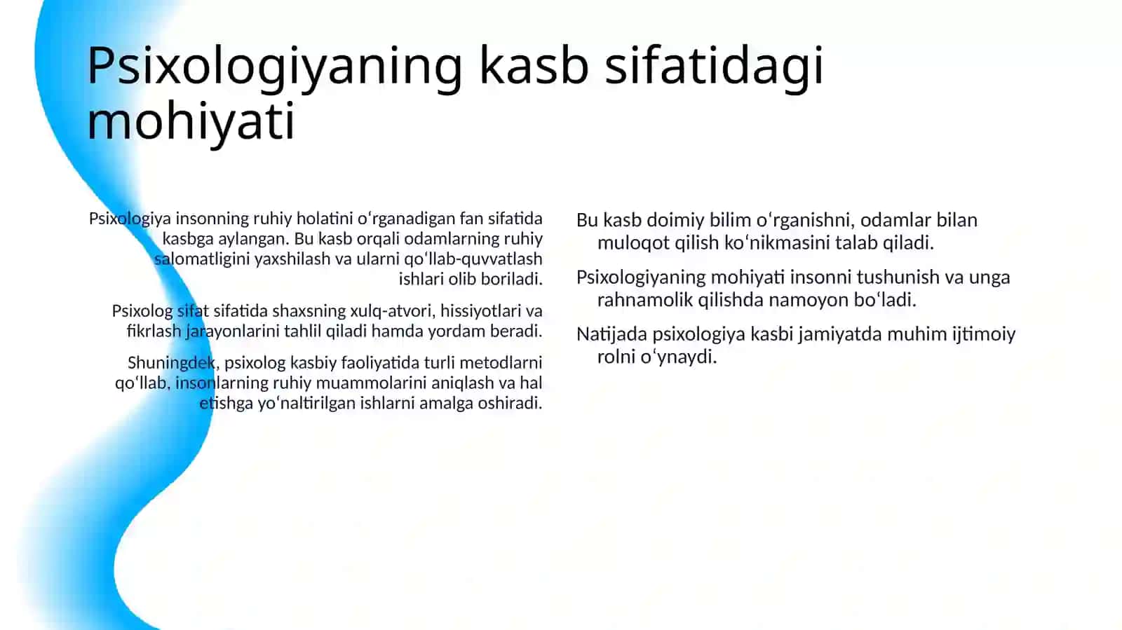 PSIXOLOGIYA KASB SIFATIDA 4