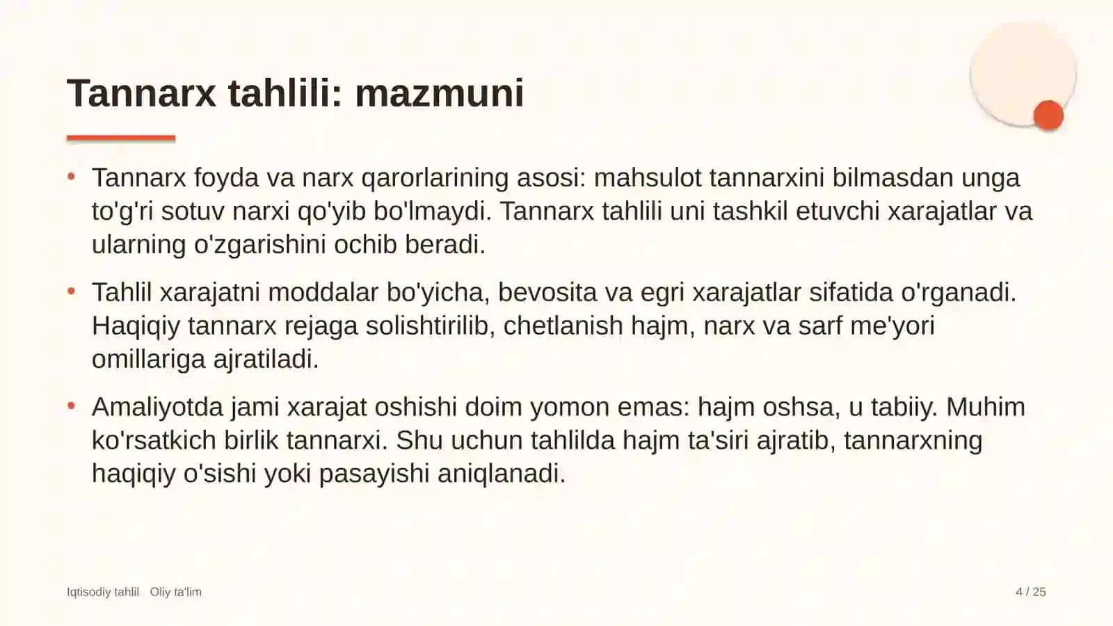 pr agentliklarda tannarx tahlili 2349 4