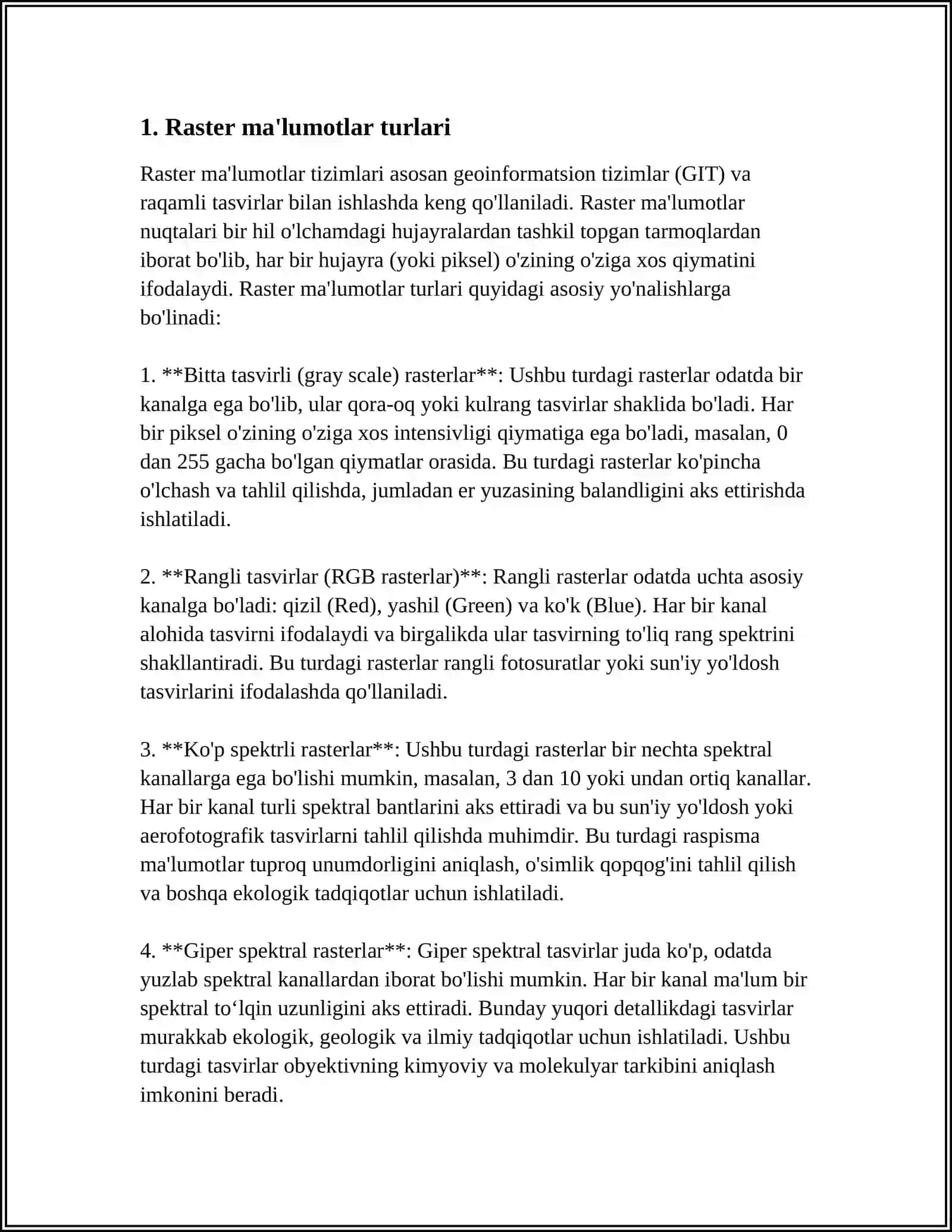 RASTR VEKTOR VA ATRIBUTIV MALUMOTLAR 4