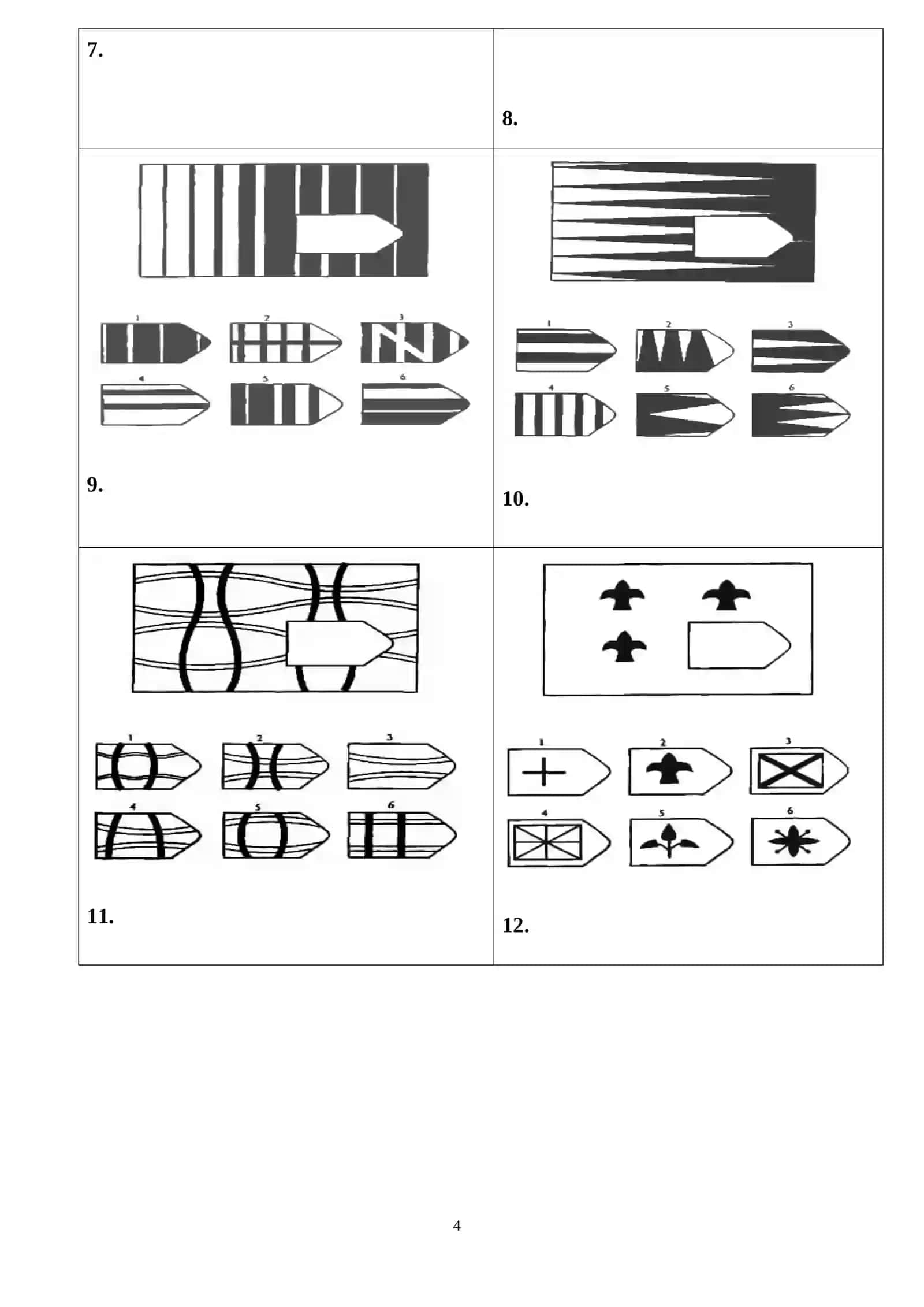 Bojxona qo'mitasiga ishga kirish uchun IQ test savol javoblar qo'llanmasi 4