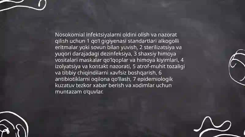 Davolash va Profilaktika muassasalari gigeniyasi 4