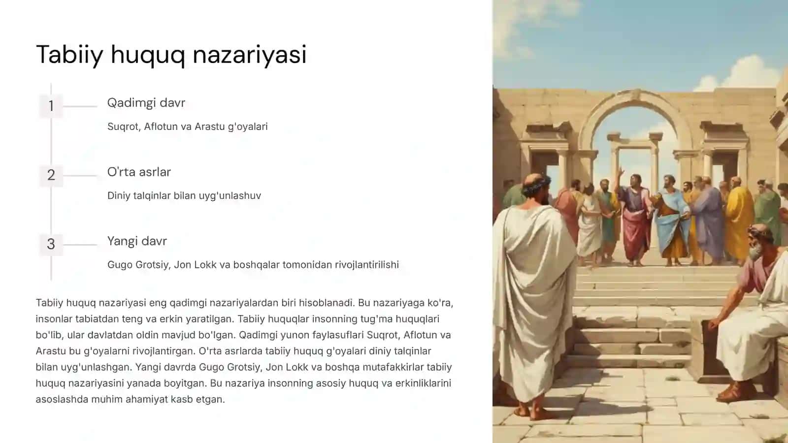 Huquqning vujudga kelishi 4
