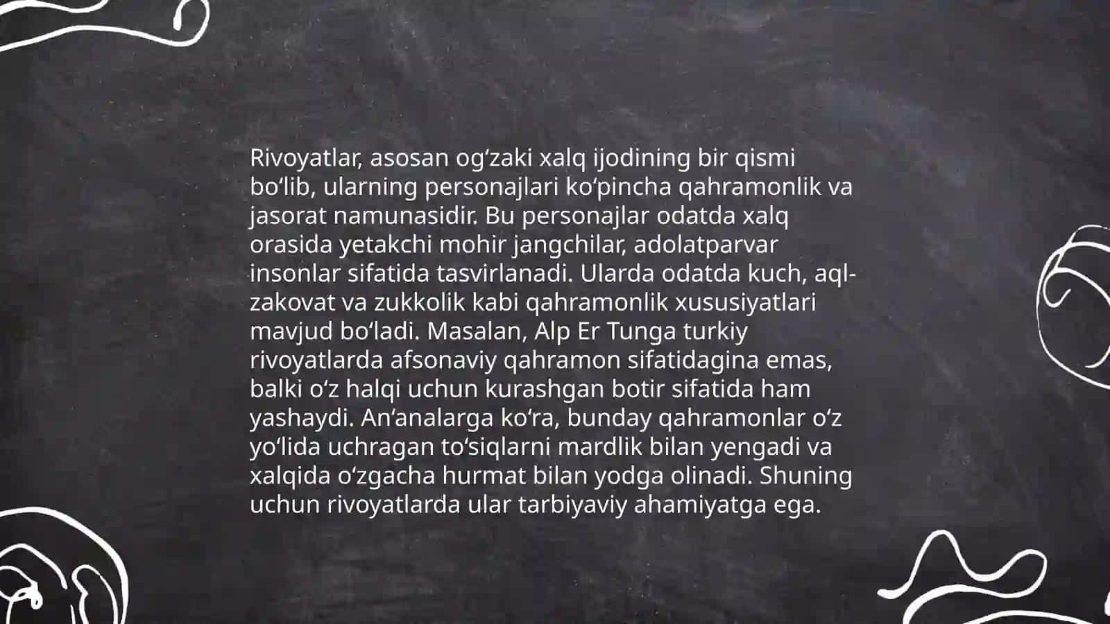 Inqilob yo'lboshchilari haqidagi rivoyatlarda personaj tasviri 4