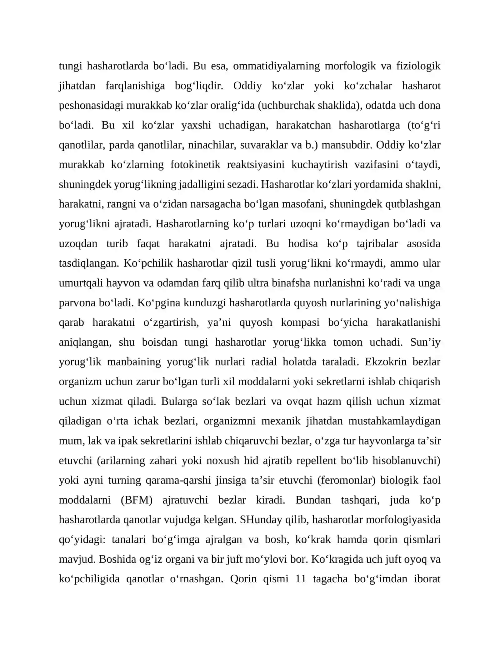 Òsimliklarni himoya qilish fanining nazariy asoslari va xashorotlarning biologik xususiyatlari 4